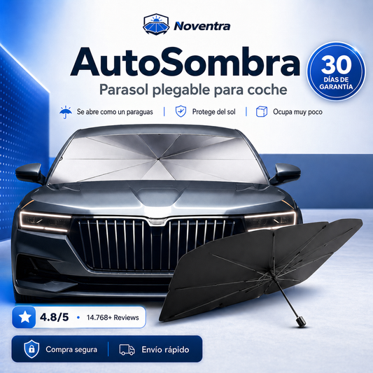 AutoSombra – Parasol Plegable Universal para Coche